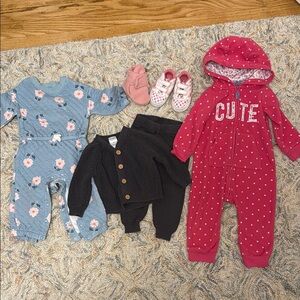 Baby girl clothing bundle